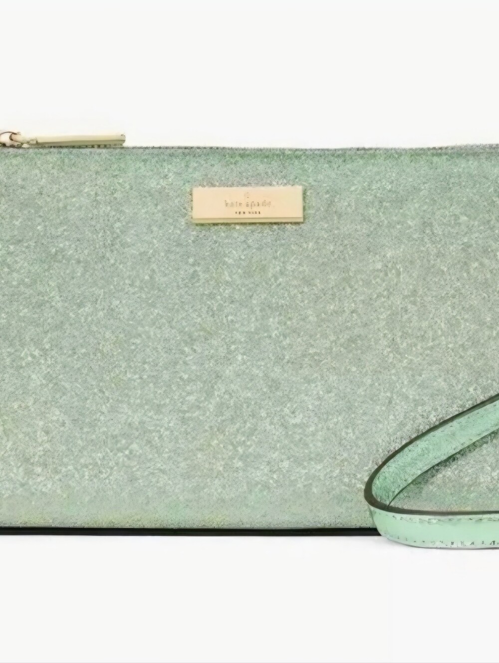 Kate Spade Metallic Green Glitter Bag - Picture 12 of 16